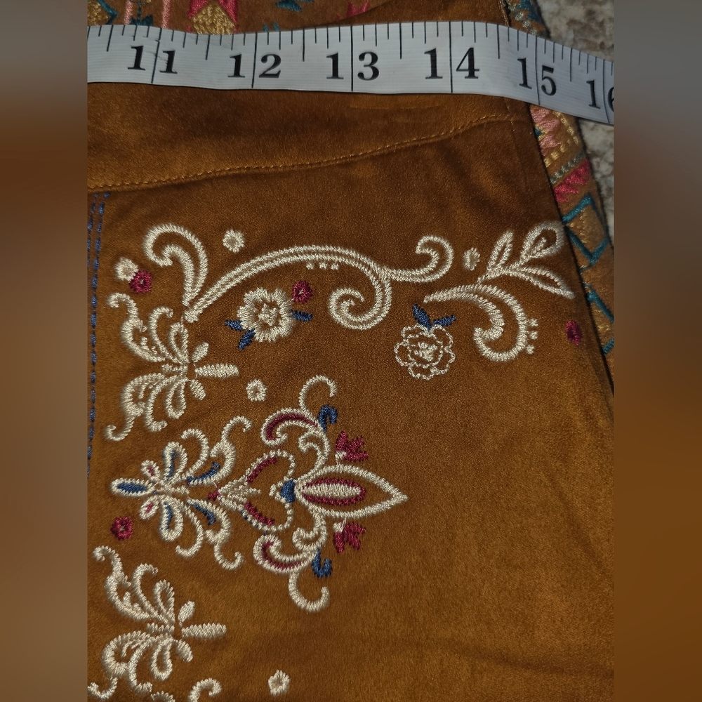 Savanna Jane Boho Western Embroidered Mini NWT Size Small ❤️ - Picture 5 of 5